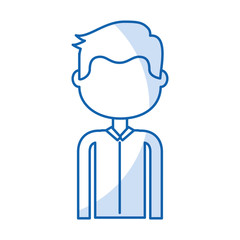 isolated handsome icon boy vector illustration graphic illustration