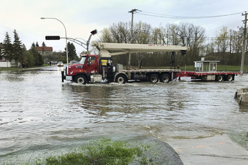 City Flood - Montreal - Canada