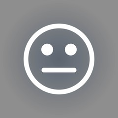 Smile icon stock vector illustration flat design