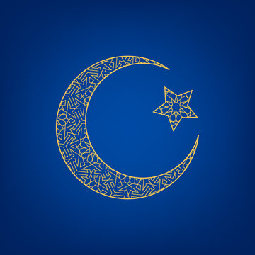 Crescent Moon And Star