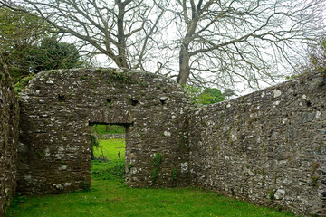 Monastery ruins, Struell Wells, Northern Ireland