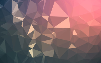 Abstract low poly background, geometry triangle
