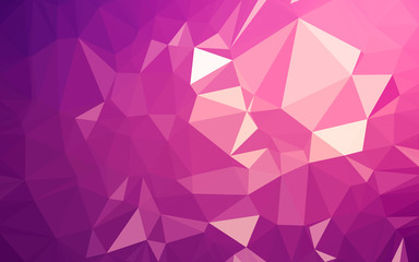 Abstract low poly background, geometry triangle