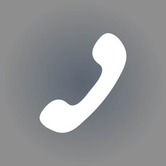 phone icon stock vector illustration flat design