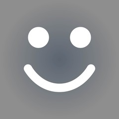 Smile icon stock vector illustration flat design