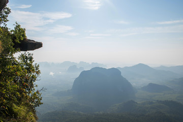 the rock at Khao Ngon Nak trek, Krabi, Thailand