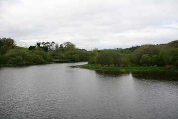 Fototapeta na wymiar River Quoile, Quoile, Northern Ireland
