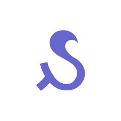 letter S logo vector