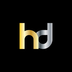 Initial Letter HD Rounded Lowercase Logo