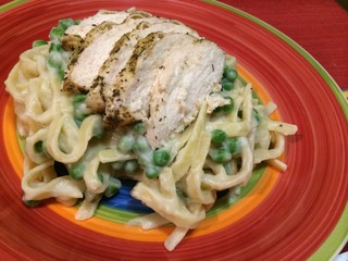 Grilled Chicken Fettucini Alfredo