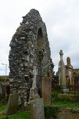 Movilla abbey ruins, Newtownards, Northern Ireland