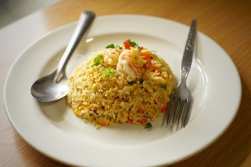 Shrimp fried rice
