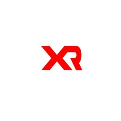 Obraz premium letter XR logo vector