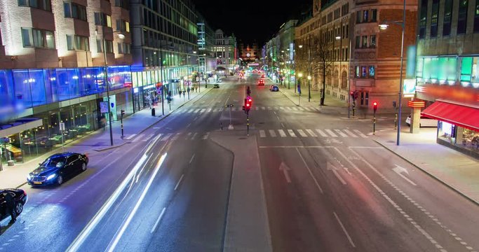  Day road traffic timelapse, Stockholm, Sweden