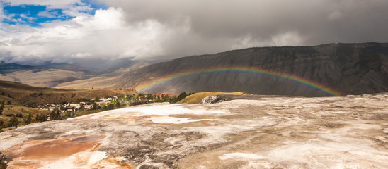 Rainbow Across Mt. Everts