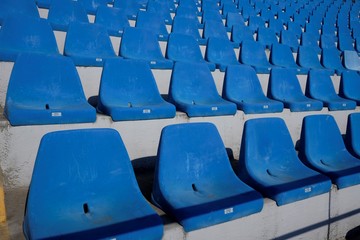 Naklejka premium Stadium armchairs