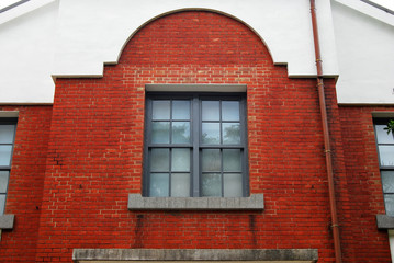 Fototapeta premium Building exterior with decoration