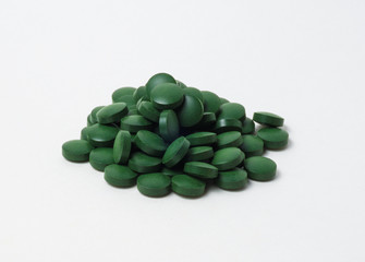 Super Spirulina Tablet Pills for Immune Support and Detoxification