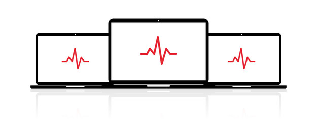 Laptop Banner - Puls