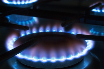 Gas flame