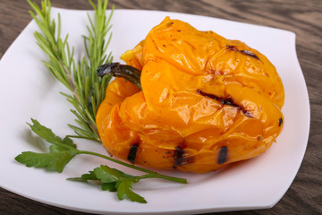 Grilled Yellow Pepper
