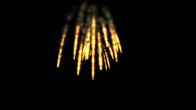 4k a group of missiles launched,Eruption of flame,explosion gold fire & fireworks in space,war scene,dazzling hellfire.