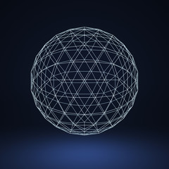 polygon globe