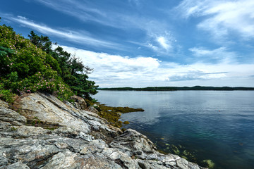 Fototapeta na wymiar Beautiful Maine Coast