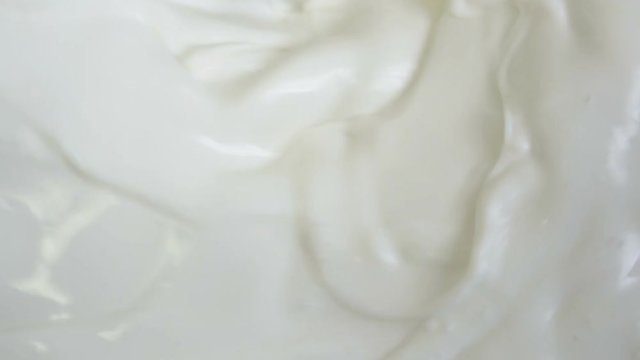 Ice cream preparation with industrial mixer