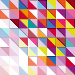 Obraz premium Abstract, vector background with color mosaic