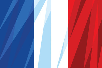 The national flag of France