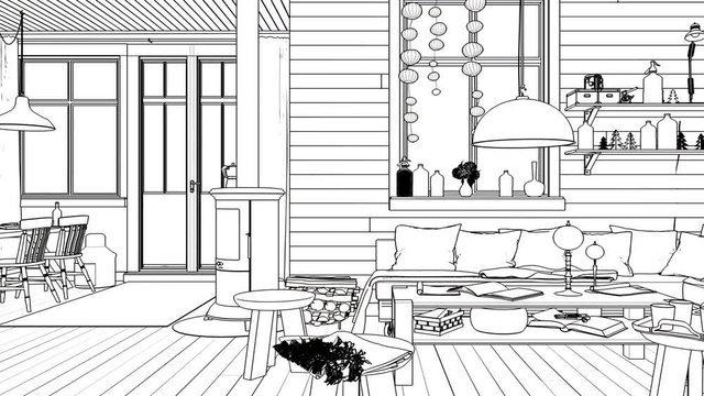 Sommer Bungalow (loop 4k UHD)