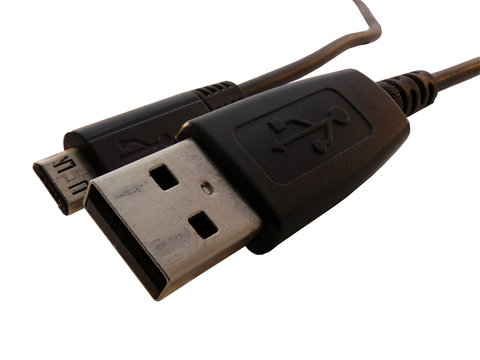 USB Plugs Type A and Micro B Connectors