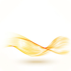 Abstract green wave for Your design