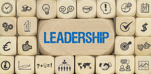 Leadership / Würfel mit Symbole