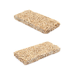 Single piece of a gozinaki confection