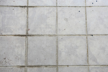 Tiled floor