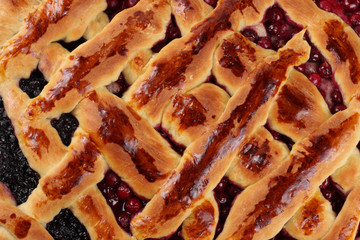 cake with blackberry texture