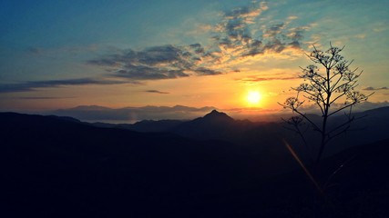 Sonnenaufgang Korsika Westk&uuml;ste