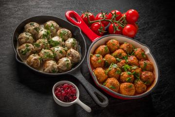 北欧風ミートボール　 Swedish dish meatball