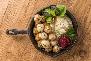北欧風ミートボール　 Swedish dish meatball
