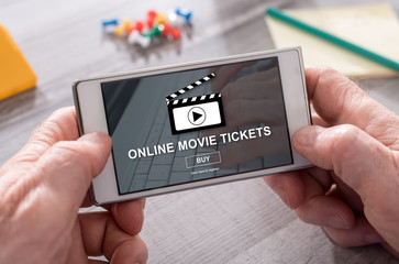 Concept of online movie tickets