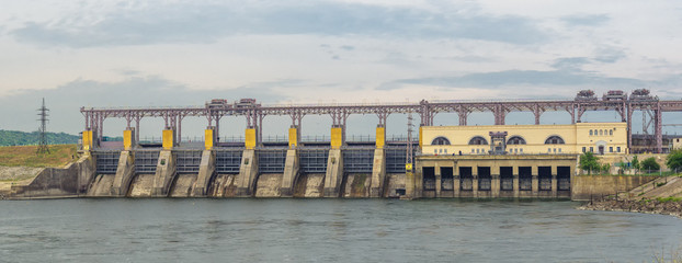 hydro power plant.