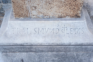Inscription on Pisa Cathedral