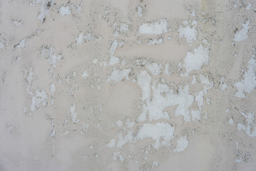 Old wall of the abandoned