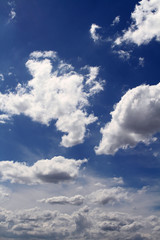 Naklejka premium nuages