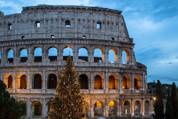 The Coloseum of Rome, Italy