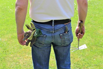 An image of sexy gardening