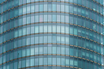 Fototapeta na wymiar glass facade - modern architecture, office building