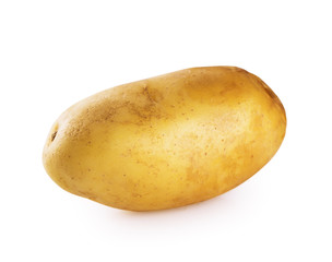 Young ripe potato